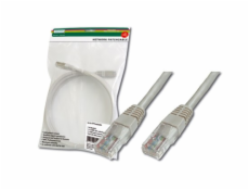 Digitus Patch Cable, UTP, CAT 5e, AWG 26/7, šedý 1m