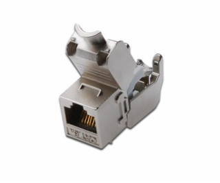 DIGITUS CAT6A Keystone Jack tienený, RJ45 to LSA Toolfree