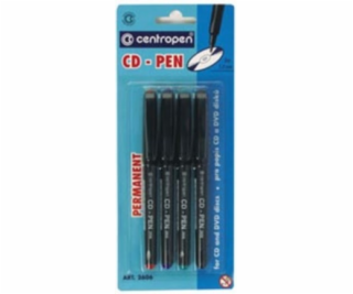 Centropen popisovač CD / DVD sada 4 farby - 1mm