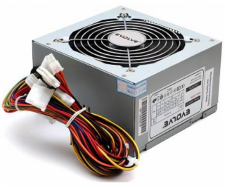 Evolve zdroj 400W PULSE, ATX 2.2, 12cm fan, pas. PFC, 2xS...