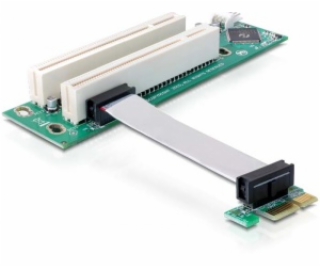 Delock Riser card PCI Express x1&gt; 2x PCI 32Bit 5 V