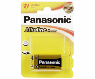 12x1 Panasonic Alkaline Power 9V-Block