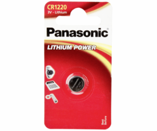 1 Panasonic CR 1220 Lithium Power