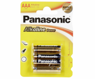 12x4 Panasonic Alkaline Power Micro AAA LR03