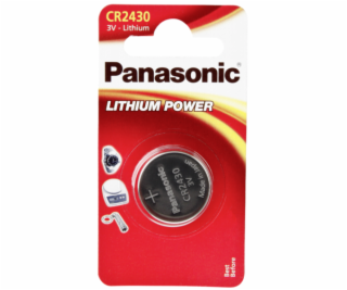 1 Panasonic CR 2430 Lithium Power