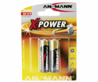 1x2 Ansmann Alkaline Mignon AA LR 6 X-Power