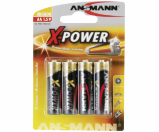 1x4 Ansmann Alkaline Mignon AA LR 6 X-Power