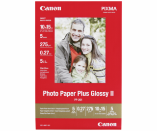 Canon PP-201 10x15 cm, 5 listov Photo Paper Plus leskly I...