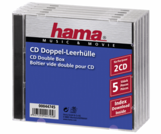 Hama Boxy pre CD-BOX 5 ks