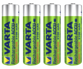 1x4 Varta Rechargeable Accu AA Ready2Use NiMH 2100 mAh Mi...