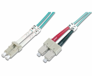 Digitus Fiber Optic Patch Cable, LC to SC, Multimode 50/1...