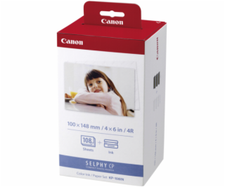 Canon KP-108 IN 10x15 cm print cartridge/paper kit