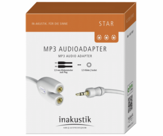 5x in-akustik Star Audio adapter 3,5 mm Jack - 2x 3,5 mm ...