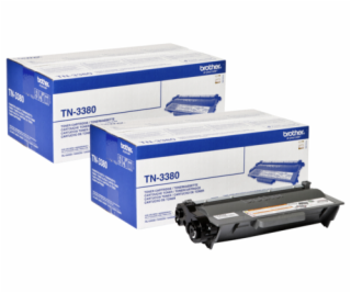 Brother TN-3380 Twinpack Toner cierna