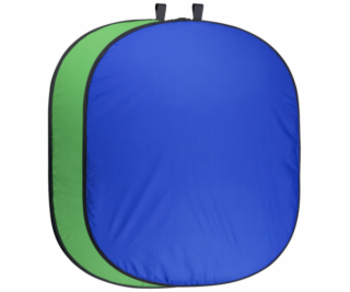 walimex pro Foldable Background green/blue 150x210cm