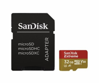 SanDisk microSDHC Extreme 32GB UHS-I U3 SDSQXAF-032G-GN6MA
