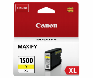 Cartridge CANON PGI-1500XL Y