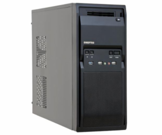 CHIEFTEC skříň Libra Series/Miditower, LG-01B-OP, Black, ...