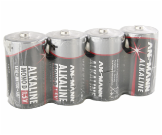 1x4 Ansmann Alkaline Mono D LR 20 red-line