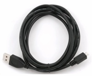 GEMBIRD Kabel USB 2.0 A-Micro B propojovací 1,8m (černý)