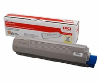 44059105 OKI Toner YELLOW pre C810/830 8000stran