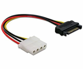 Power Adapter SATA 15-pin samec na Molex samice 4-pin, 12cm