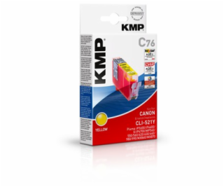 KMP C76 ink cartridge yellow compatible with Canon CLI-521 Y