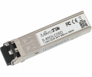 MikroTik SFP (miniGBIC) modul S-85DLC05D, MM, 550m, 1.25G