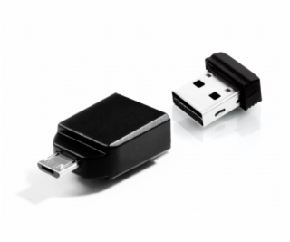 Verbatim Store n Stay Nano  16GB USB 2.0 + OTG adapter mi...