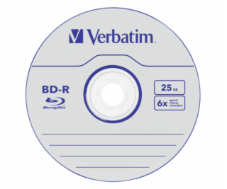 1x5 Verbatim BD-R Blu-Ray 25GB 6x rychlost Dtalife No-ID ...