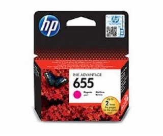 HP 655 purpurová atramentová kazeta, CZ111AE