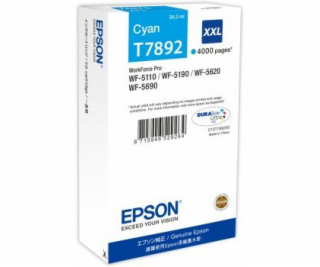 Atrament Epson WF-5xxx Series Ink Cartridge XXL Cyan