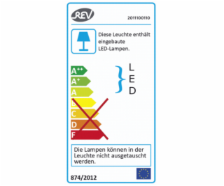 REV McSensor LED svetlo 28W biela