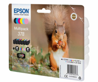 Epson Multipack Claria Photo HD T 378 XL (6 farieb)      ...