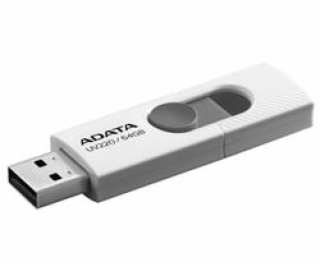 ADATA USB 2.0 Stick UV220 64GB biela/siva