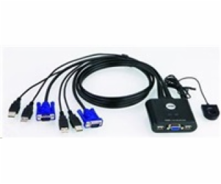 ATEN CS22U-A7 KVM prepínač pre 2PC/VGA/USB