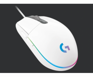 LOGITECH G203 2nd Gen LIGHTSYNC, Hráčska myš, wht