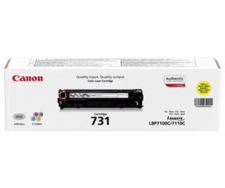 Canon Toner Cartridge 731 Y yellow