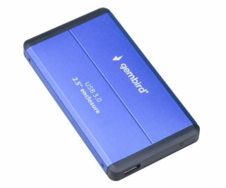 Gembird Enclosure 2.5 USB 3.0 blue externý kryt na HDD