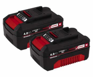 Baterie Einhell Power X-Change Twinpack 18V, 2 x 4Ah 