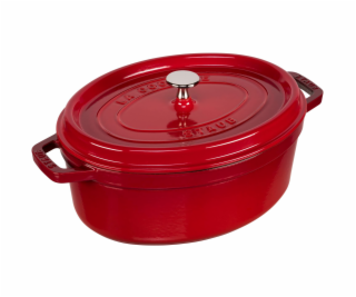 Staub oválny 29 cm 4,2 l červená