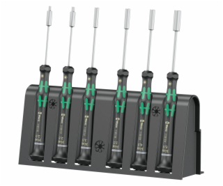 WERA 2069/6 for electronic applic. screwdriver set + Rack