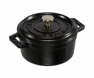 Staub Mini Cocotte 10cm rund cierna; Gusseisen