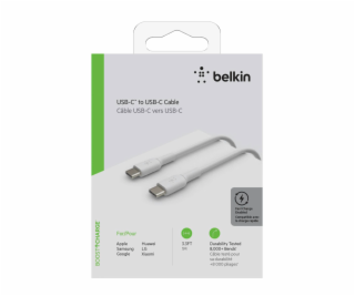 Belkin USB-C/USB-C Cable      1m PVC, white          CAB0...