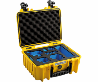 B&W GoPro Case Type 3000 Y yellow with GoPro 9/10 Inlay