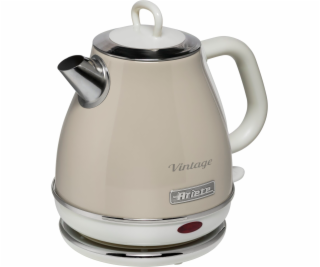 Ariete Vintage Water Kettle 1L, beige