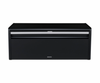 Brabantia Fall Front Bread Bin Square Front matt black