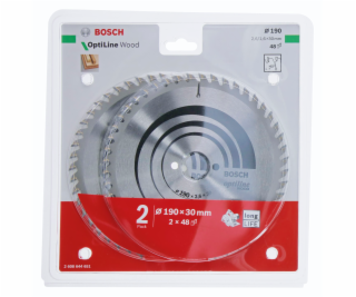 Bosch 2x Optiline Wood 190x30x2.6/1.6x48T