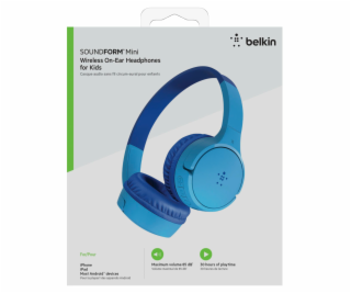 Belkin Soundform Mini-On-Ear Kids Headphone blue AUD002btBL