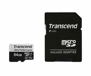 Transcend microSDXC 340S    64GB Class 10 UHS-I U3 A2